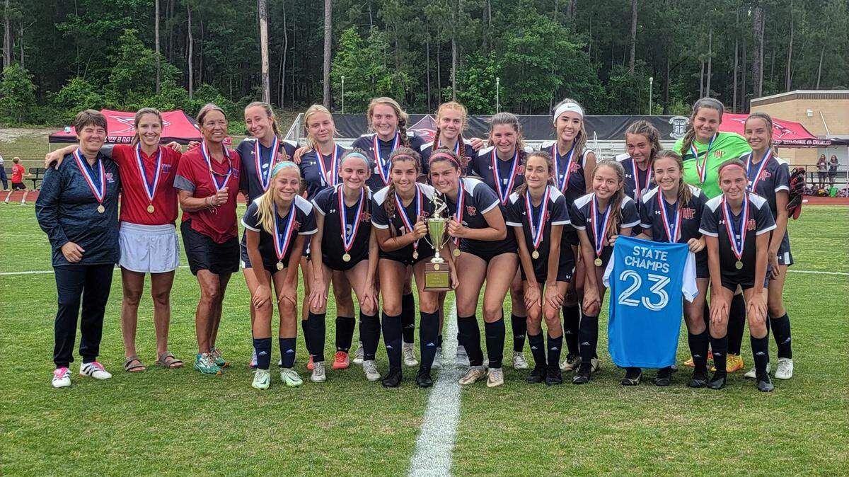 Hilton Head Prep won the 2023 SCISA 3A girls soccer championship on Saturday.
