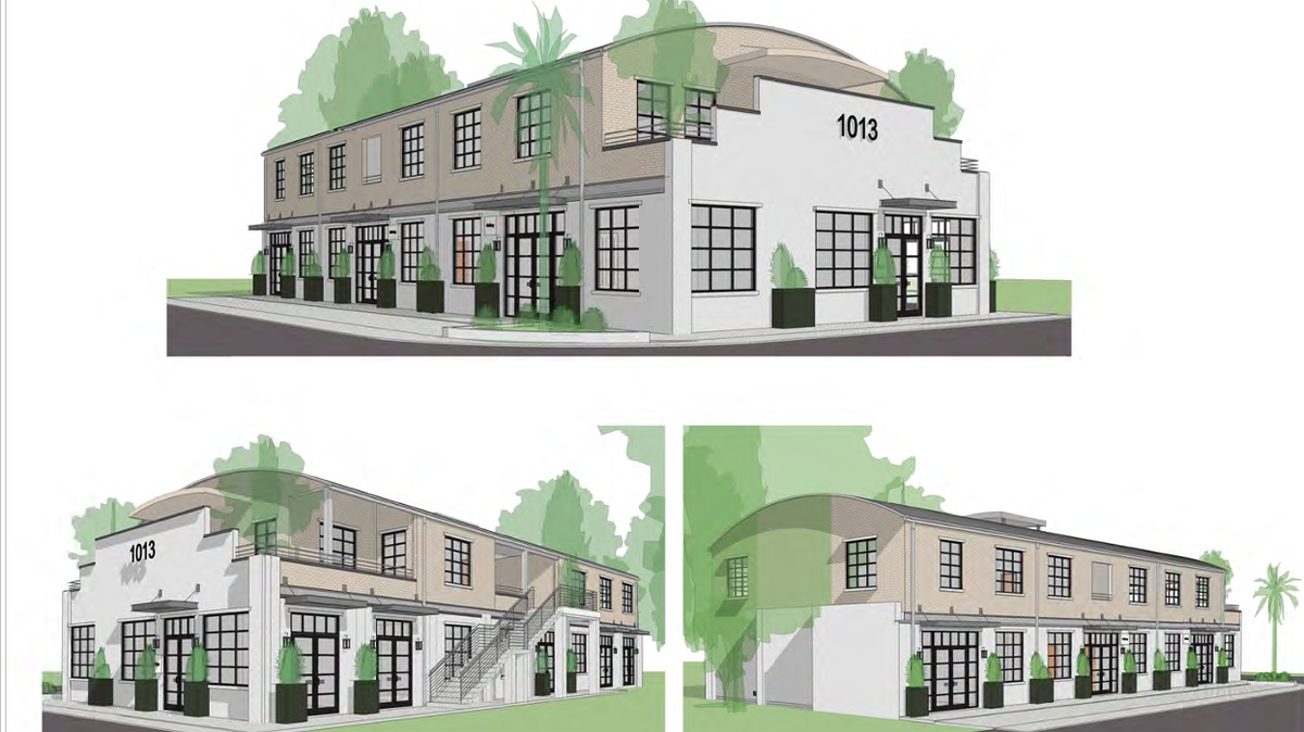 An art studeo, coffee shop, retail and apartments are part of a new building on Charles Street in Beaufort that’s been approved by the Historic District Review Board.