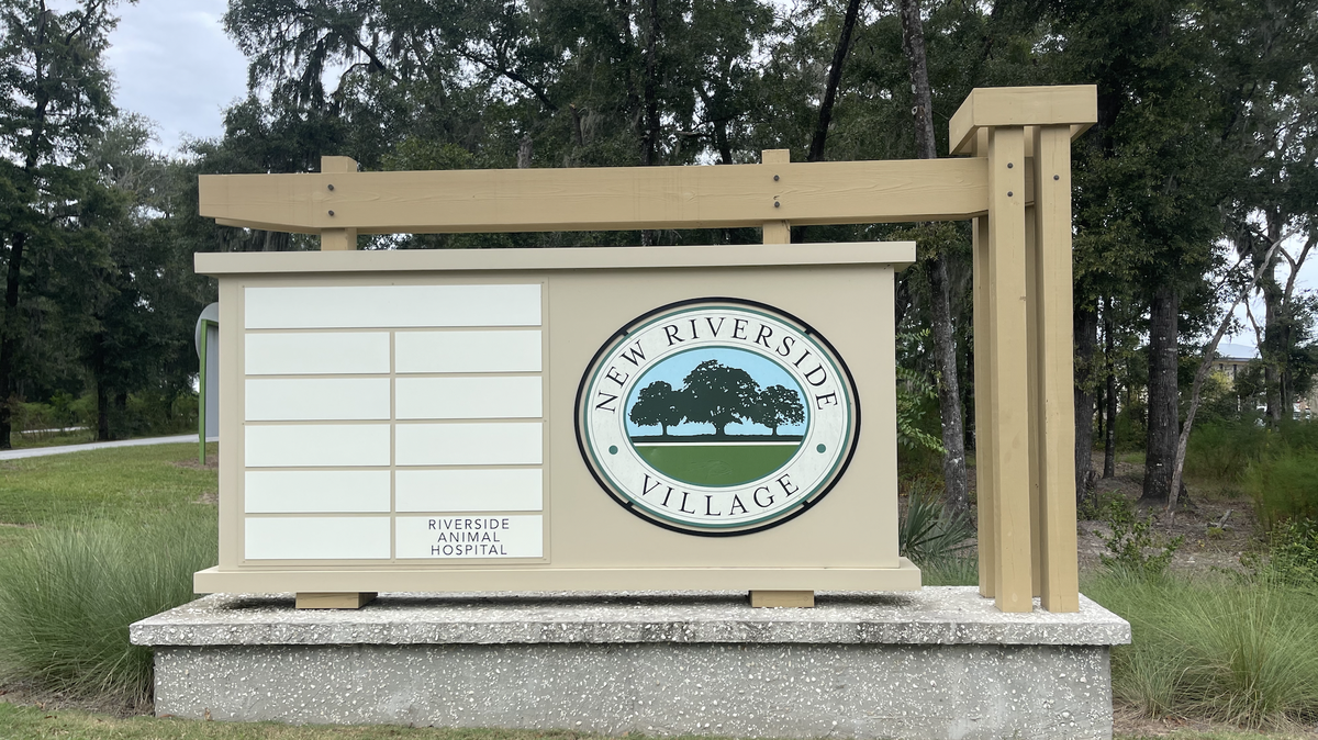 The New Riverside Village is located at the southeast corner of New Riverside Road and S.C. 46.