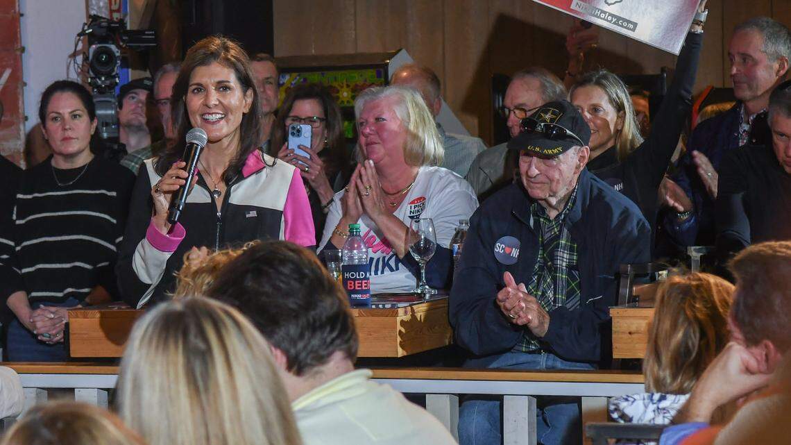 Nikki Haley fights off interruption at Hilton Head event, warns against Trump ‘chaos’