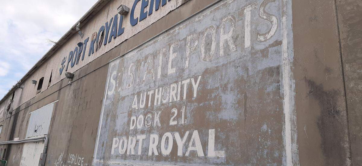 Grey Ghost Properties purchased the concrete building or terminal from the State Ports Authority.