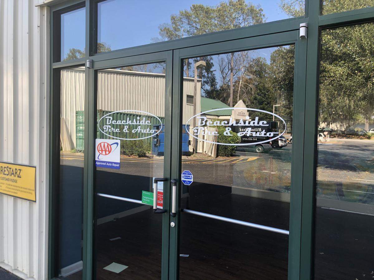 Sam Johnson, the owner of Beachside Tire and Auto was forced to close his business on Hilton Head Island because of the airport expansion project.
