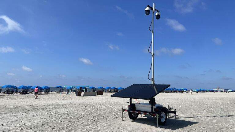 AI-powered cameras are on this Hilton Head beach. Why are they there?