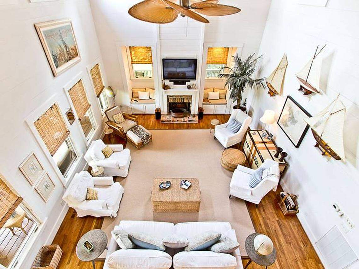 The furniture is included in the purchase price of the Tybee Island home.