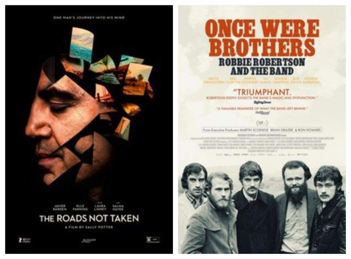 “The Roads Not Taken” and “Once Were Brothers” are two films available for streaming this week via www.mannsparkplazacinema.com.