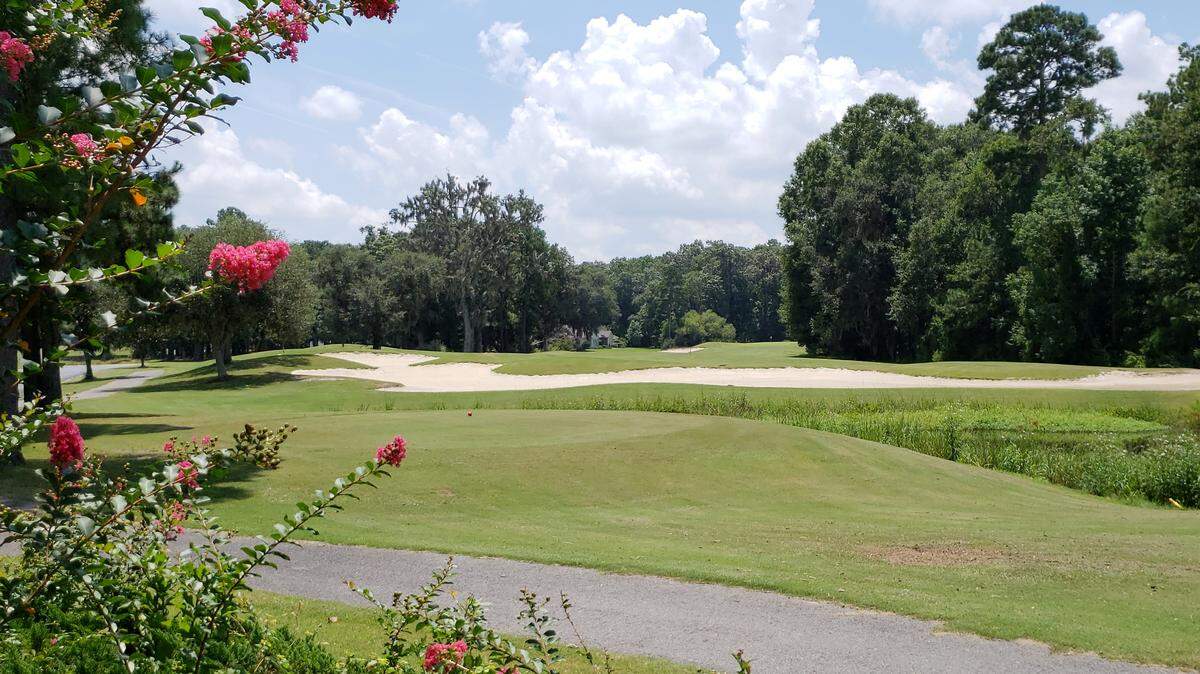 The Eagle’s Pointe Gofl Course, as seen on Thursday, July 26, 2018 was designed by North Carolina native and five-time Heritage champion Davis Love III.