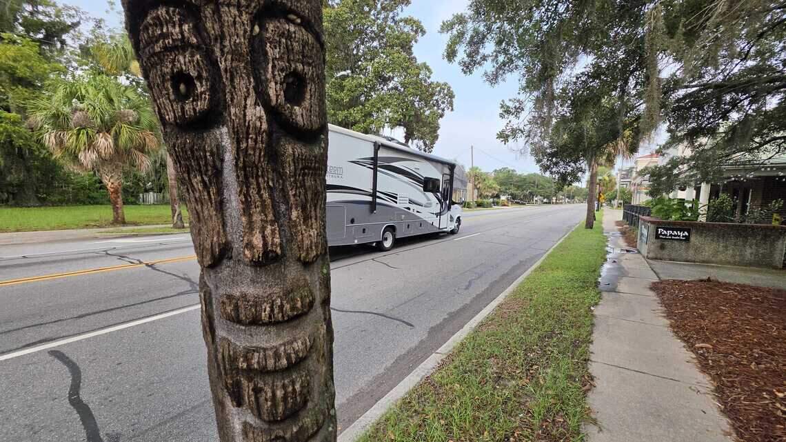 Famous mini-totem pole in Beaufort, carved by a real character, is getting a new home