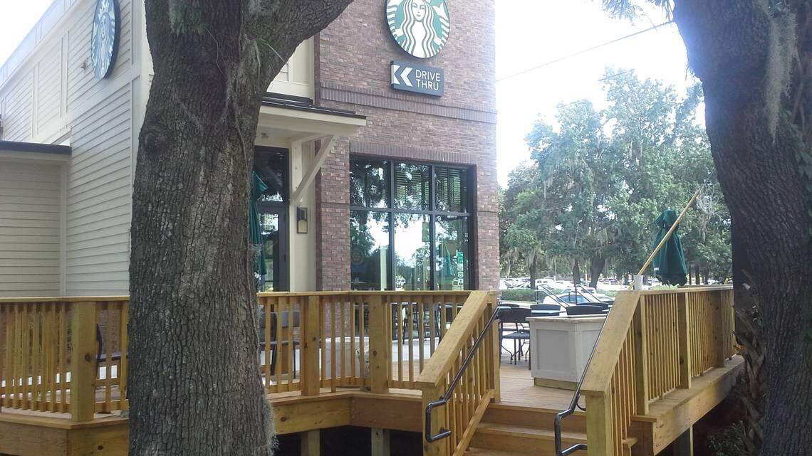 The Starbucks in Beaufort opened in 2015.