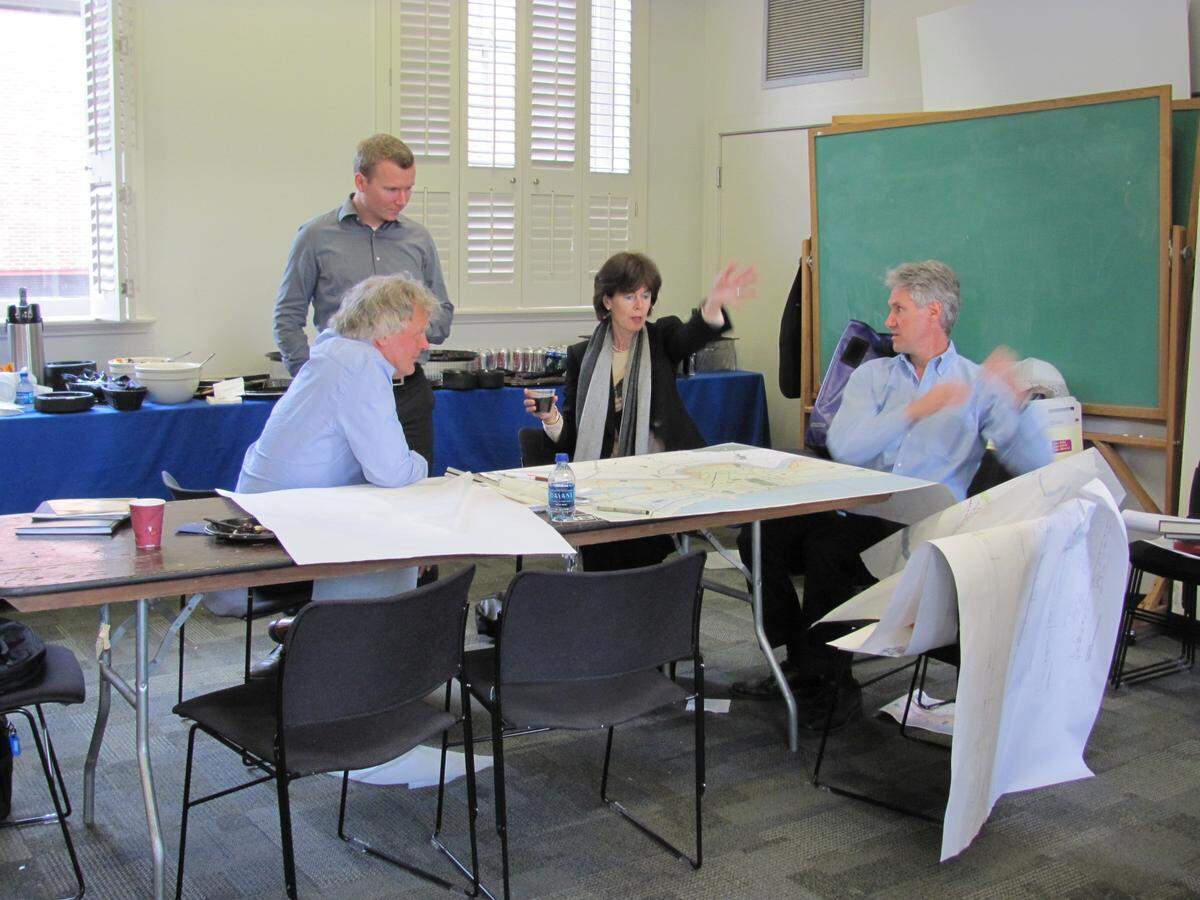 Dale Morris, far right, during a Dutch Dialogues in New Orleans. Since September 2021, Morris has held the position of Chief Resilience Officer of Charleston’s Office of Resilience & Sustainability.