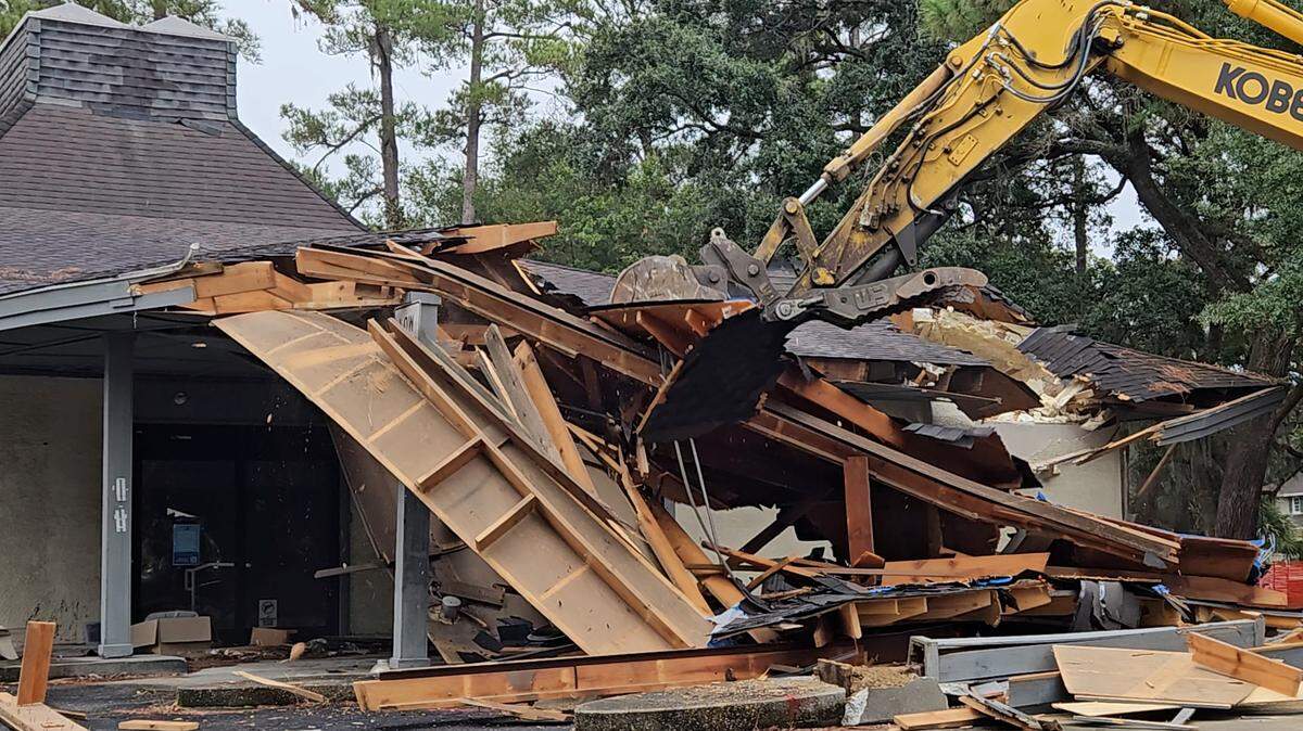 Site work begins at the future spot for Beaufort Memorial Emergency & Urgent Care on Hilton Head.