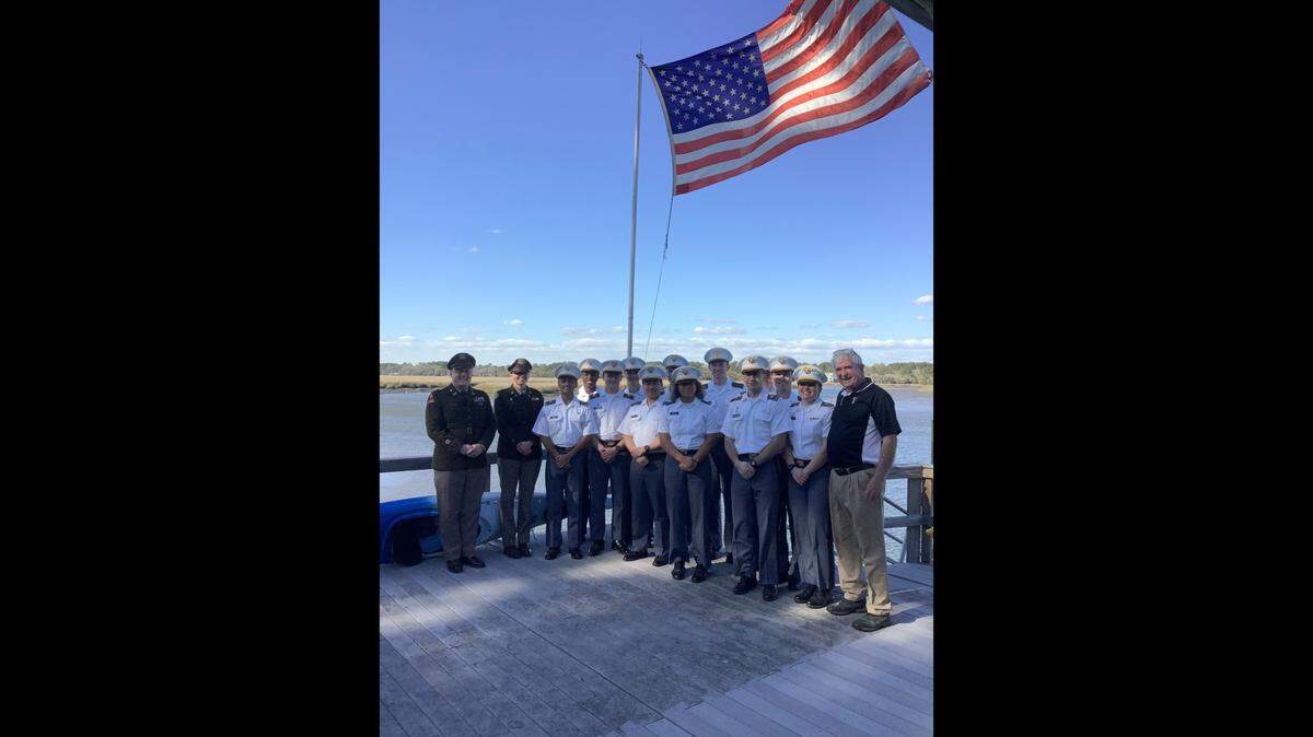 Two faculty from the history department at the United States Military Academy at West Point brought 12 cadets to Beaufort March 17-21 to learn the little-known story of the First South Carolina Volunteers, the Union’s first Black regiment, which was formed in Beaufort in May 1862.