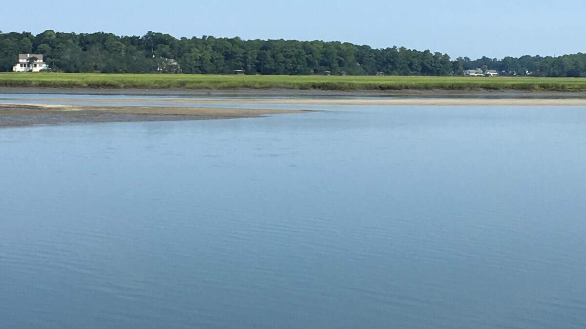 Sandbar in Battery Creek.