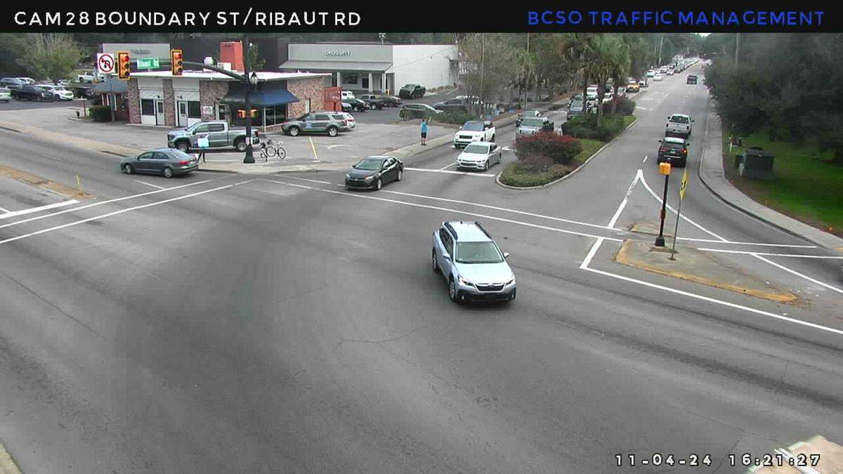 As a result of the traffic congestion over the Lady’s Island bridge traffic also was backed up on Ribaut Road and Boundary Street as of 4:15 p.m. Monday.