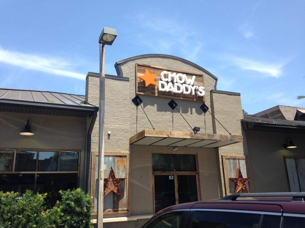 The exterior of Chow Daddy's in Bluffton is pictured.