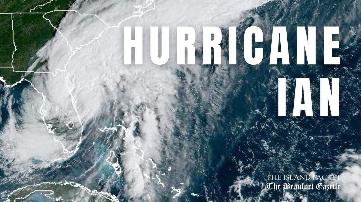 While tropical storm warning remains, calm is slowly returning to Beaufort County
