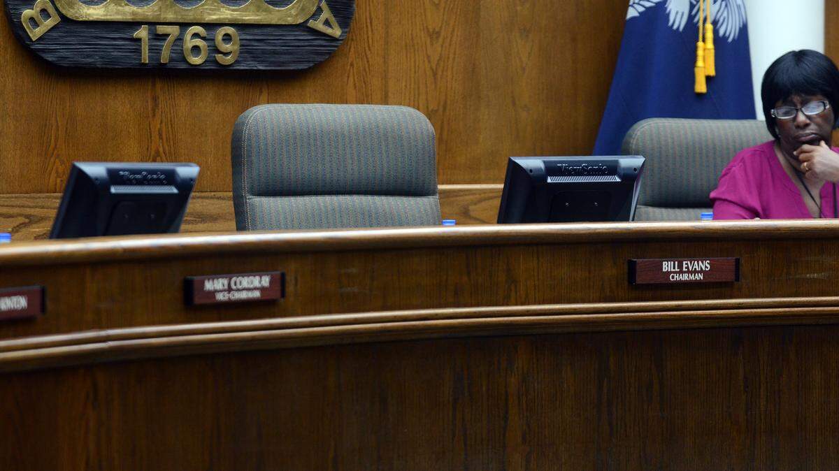 Photos from the Beaufort County School Board meeting held in the Beaufort County Council Chambers in Beaufort.