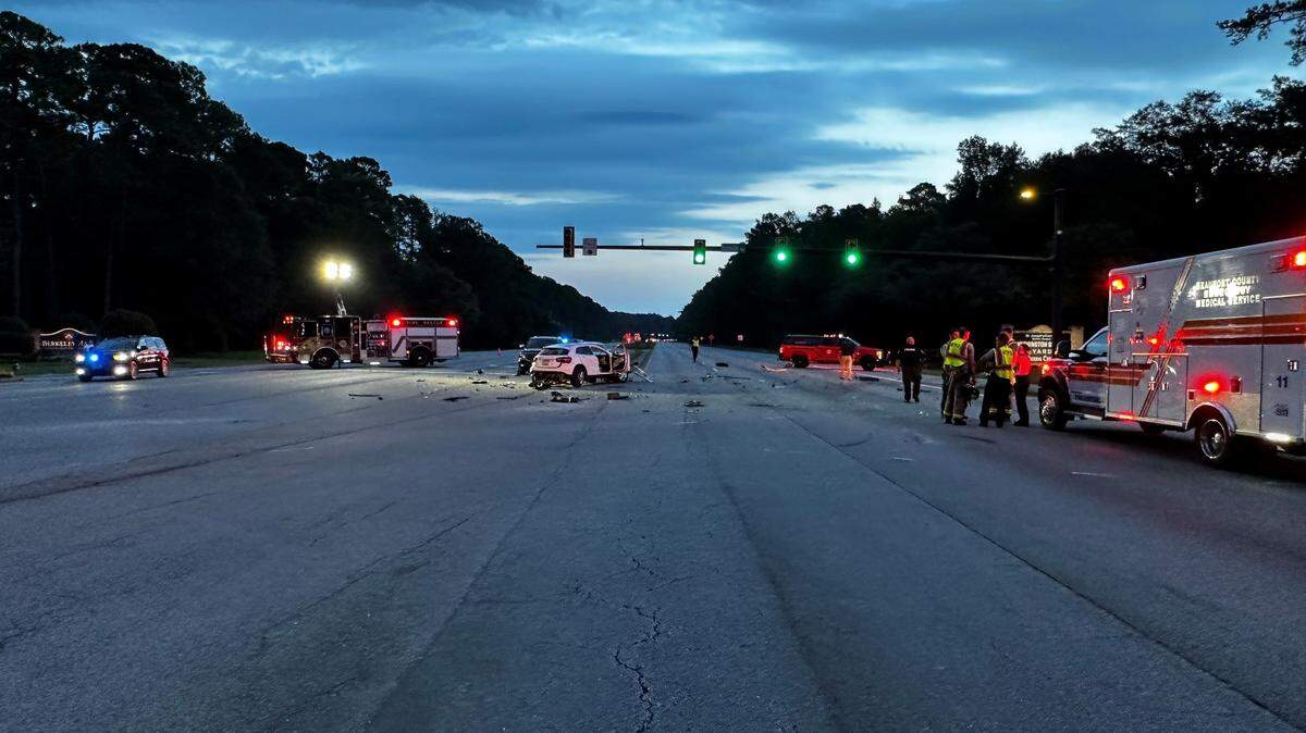 Officials from the Bluffton Township Fire District, Bluffton Police Department, SC Highway Patrol, Beaufort County EMS and Beaufort County Coroner’s Office responded to the fatal crash Sunday evening at the intersection of Buckwalter Pkwy and U.S. 278.