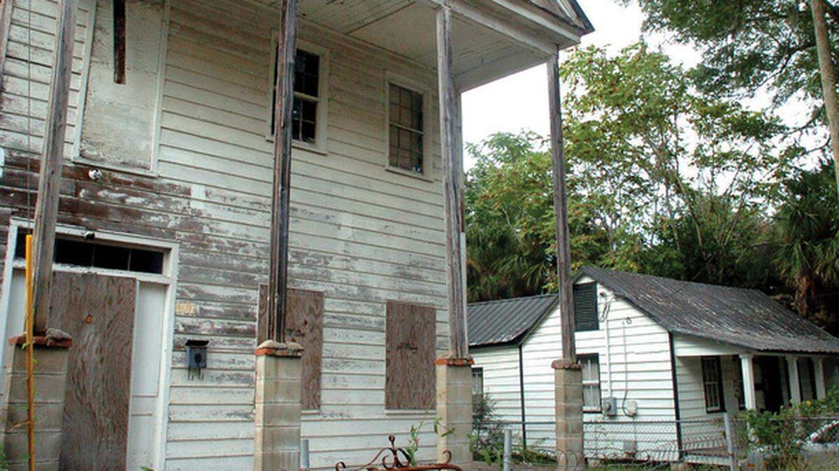 Frogmore Lodge, at 1407 Duke St., in the Northwest Quadrant, was built in 1870. Plans are under way to stabilize and restore the structure. 