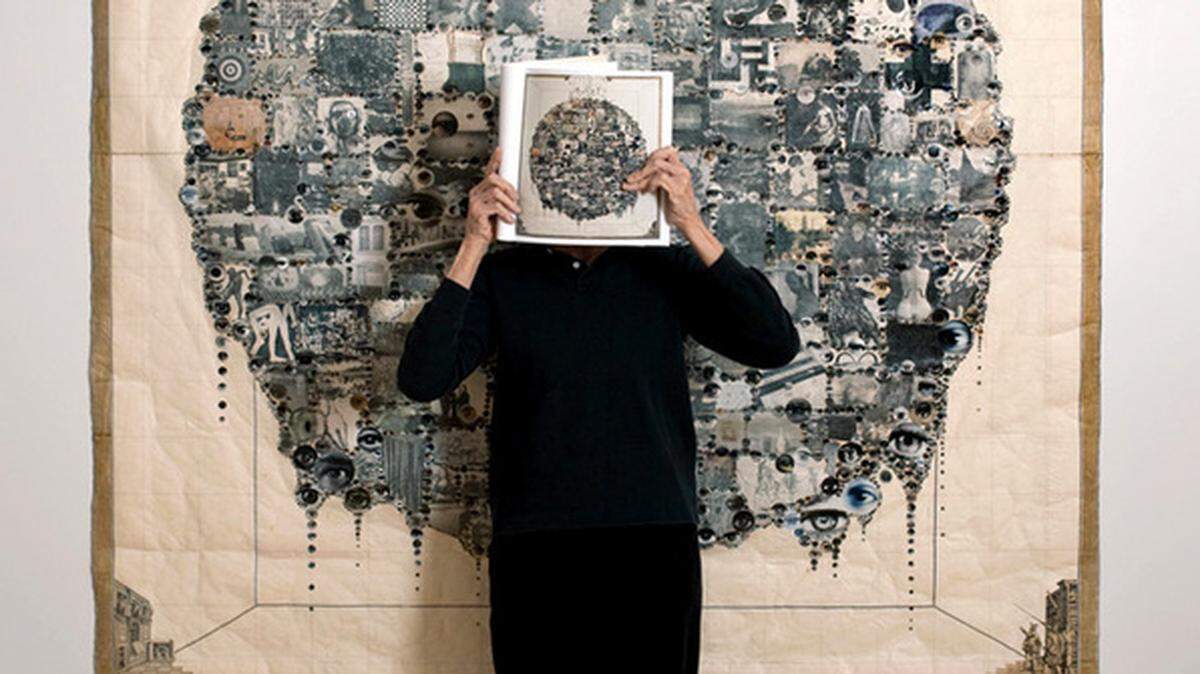File: The Hilton Head Island-based artist known as Aldwyth, photographed in March 2012, was listed among the New Superstars of Southern Art in Oxford American magazine in 2015.