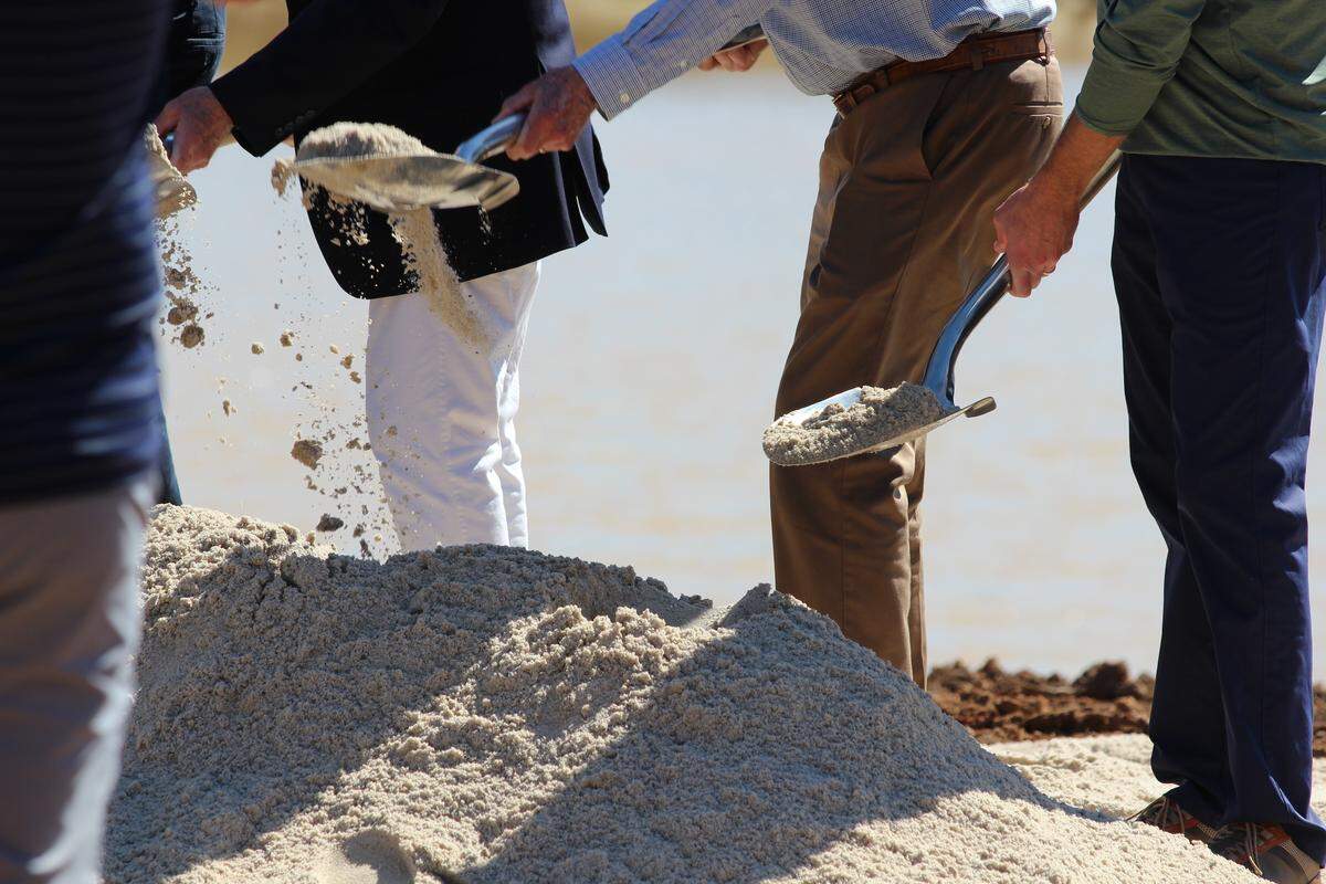 Developers broke ground on the Carolina Station project on Oct. 16. In 10 years, they expect to build over 3,800 homes.