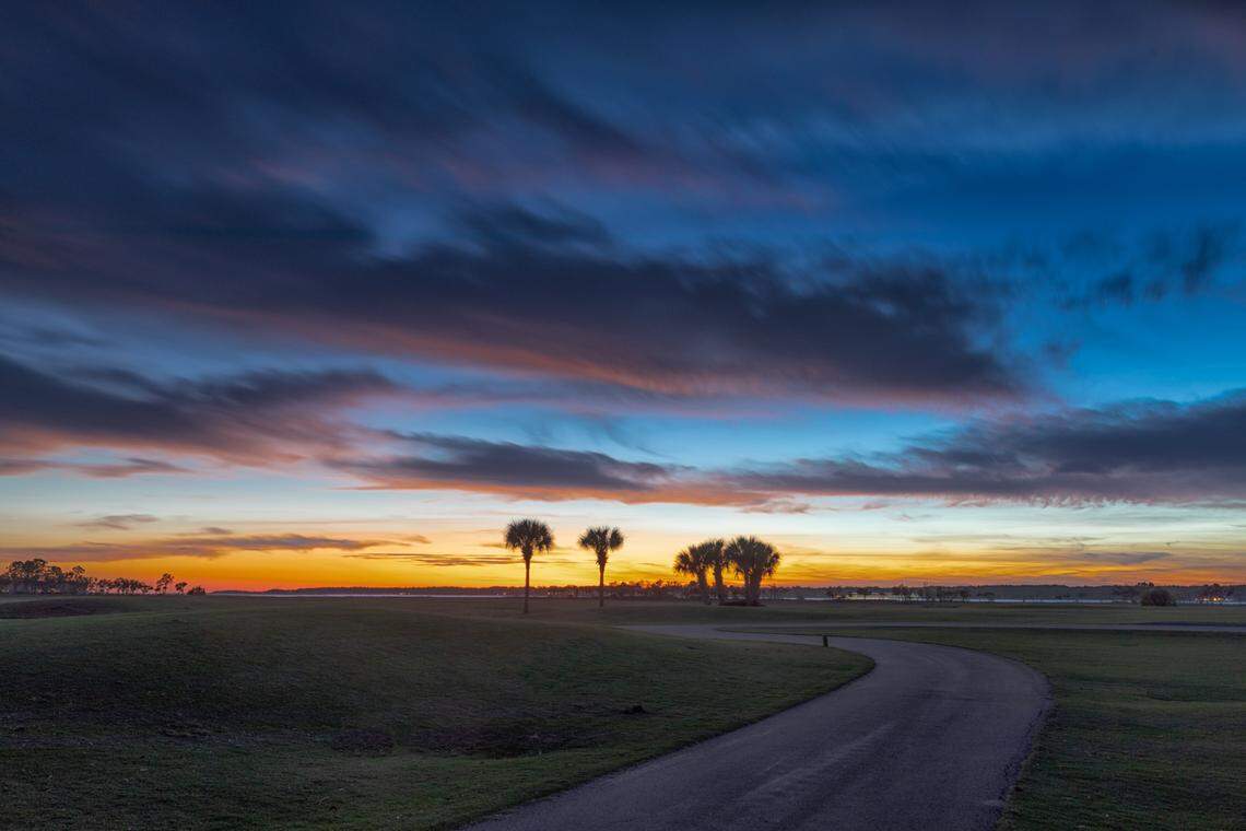 Debbie Staley shared this photo taken on the 17th green at Harbour Town Links in Sea Pines on Oct. 16, 2022.&nbsp;