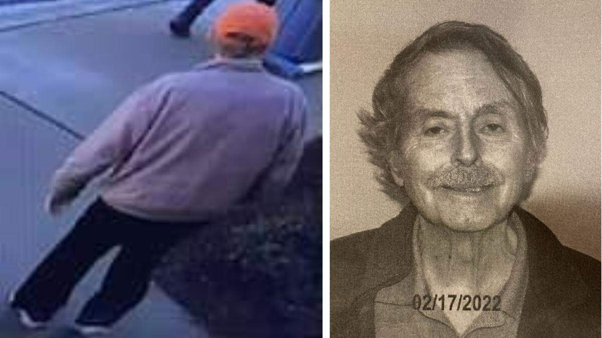 A frame from a security camera shows Jack Tribble leaving The Palmettos of Bluffton, an assisted-living facility.