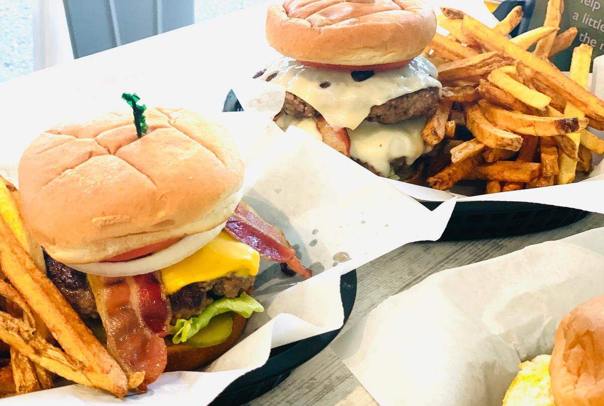 The burger from Gringo’s Diner was voted the best on Hilton Head by Island Packet readers.