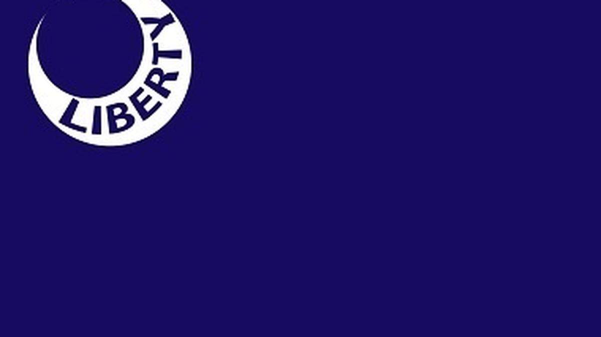 The original Moultrie Flag, which is incorporated in the Revolutionary War 250-year anniversary license plate.
