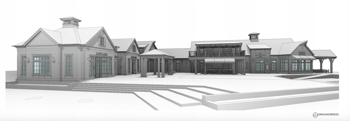 The South Beach Marina in Sea Pines will undergo a major renovation starting in September. Beloved establishments like the Salty Dog and Jake’s Cargo will still call the marina home, according to the proposed plan.