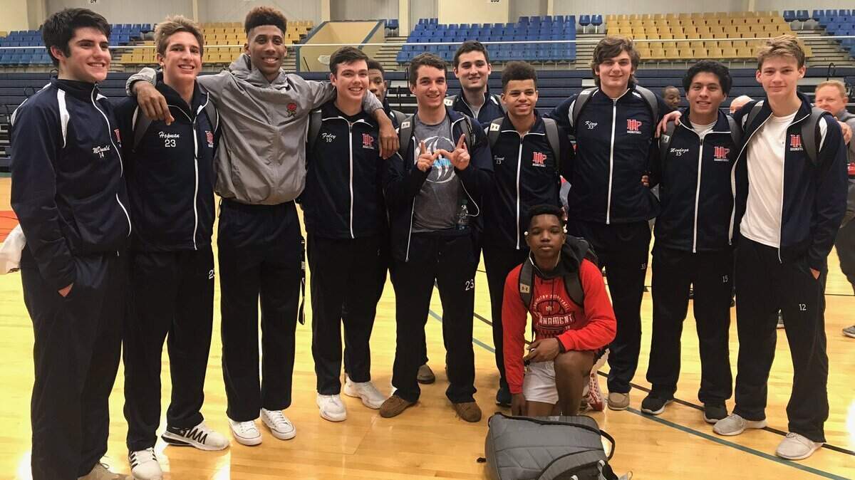 Hilton Head Prep boys defeated Christian Academy, 71-66, in the SCISA Class 2A semifinals on Feb. 21, 2019.