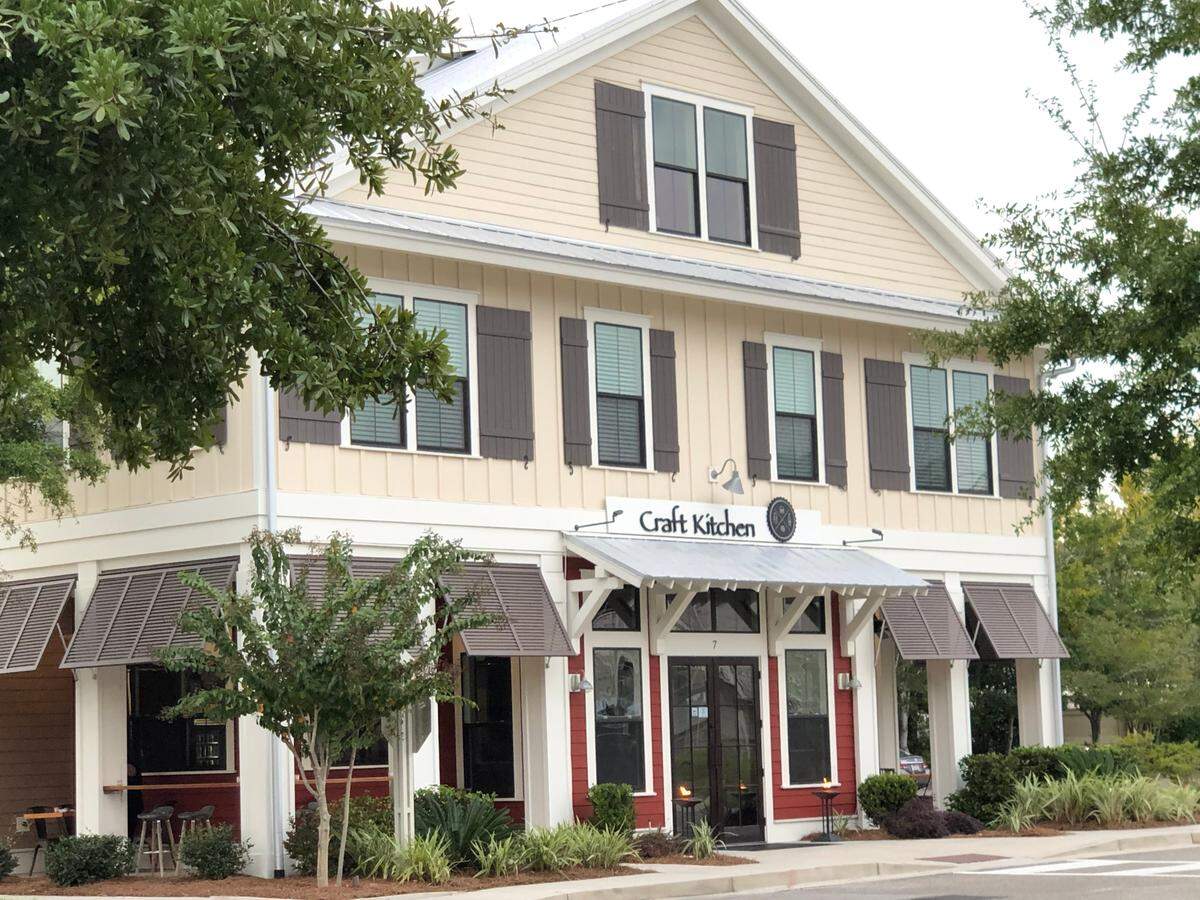 The new Bluffton gastropub Craft Kitchen is located in the space formerly occupied by Andes Rotisserie near the post office and library on Johnson Way.
