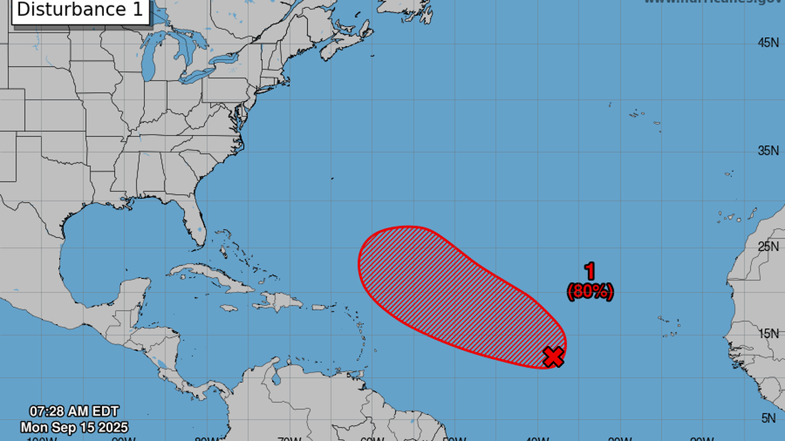 Meteorologists predict this tropical wave might turn into Tropical Storm Gabrielle