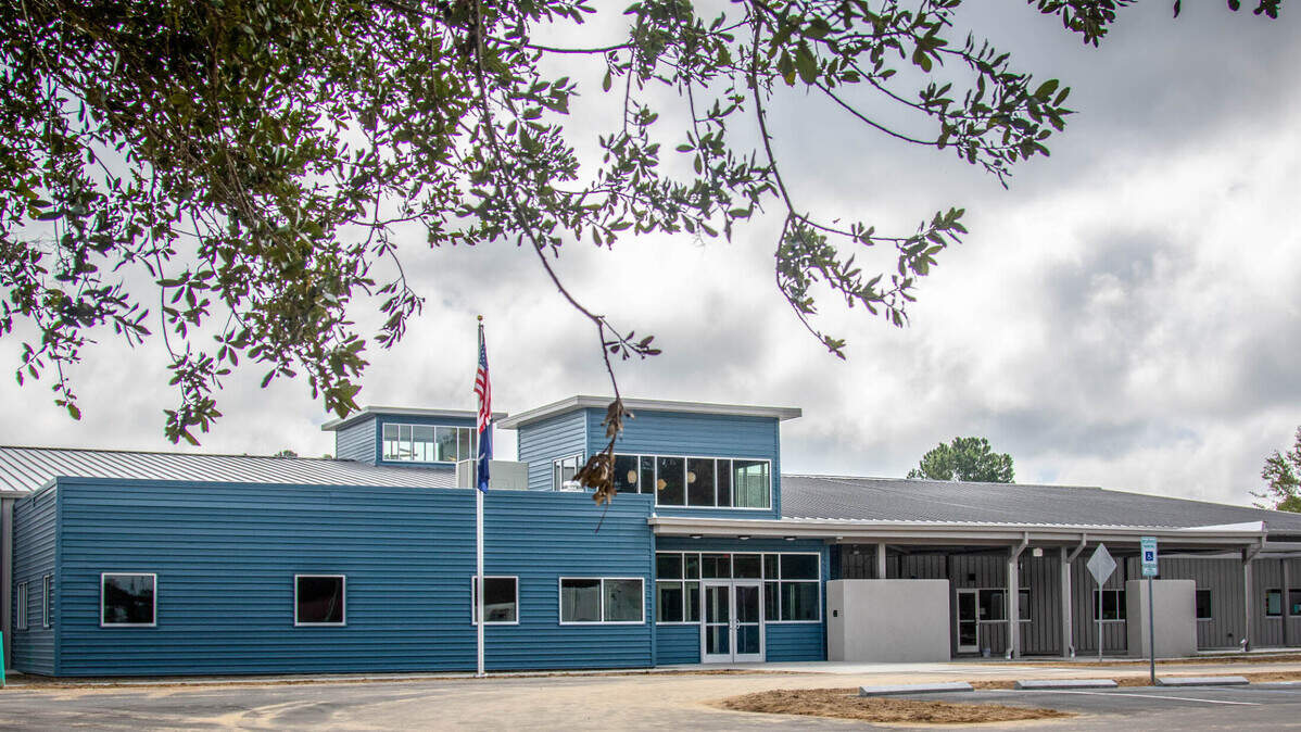 Polaris Tech Charter School, pictured here in August 2018, is a public school in Ridgeland, South Carolina serving fifth through 12th-grade students from Jasper, Beaufort, Colleton and Hampton Counties.