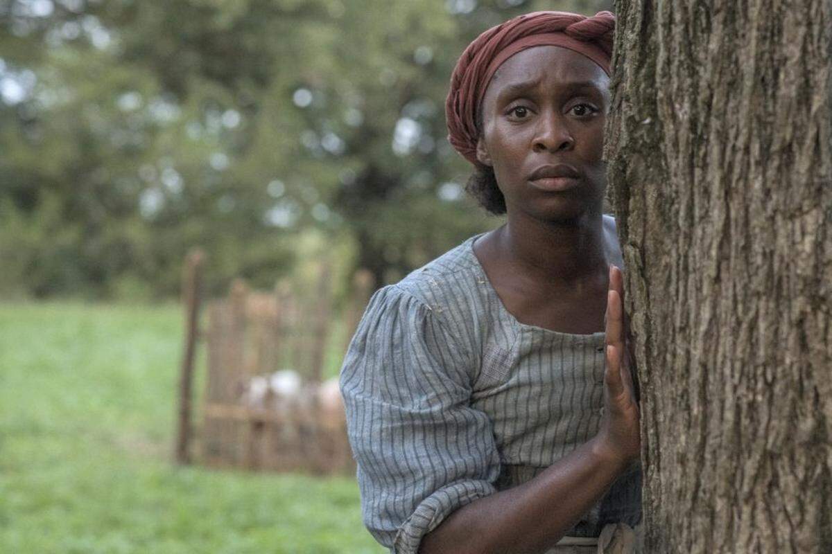 Cynthia Erivo portrays Harriet Tubman in the new movie, “Harriet.”
