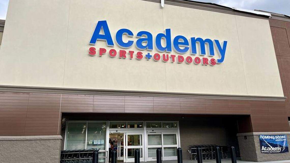 Academy Sports + Outdoors storefront in Beaufort, SC, officially set to open Aug. 25, 2025.