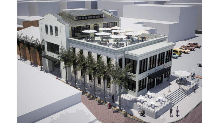 Drawings show proposed building in Beaufort’s Historic District near waterfront park