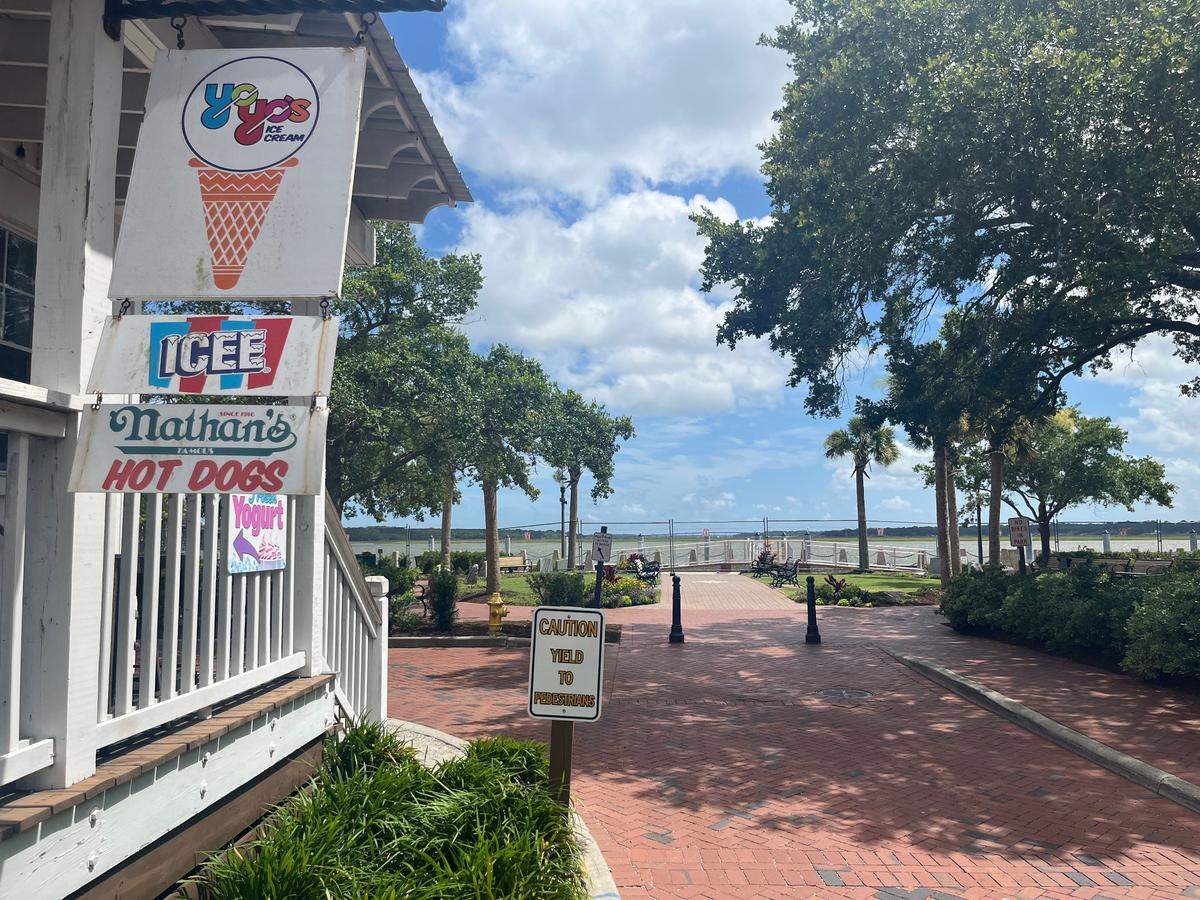 A fence has been put up blocking the public from the Beaufort promenade along the Beaufort River, including the day dock. But Waterfront Park and the businesses that are located next to it remain open for business. “The park is not closed down,” said Robb Wells, president and CEO of the Greater Beaufort-Port Royal Convention and Visitors Bureau. “It just looks different.”
