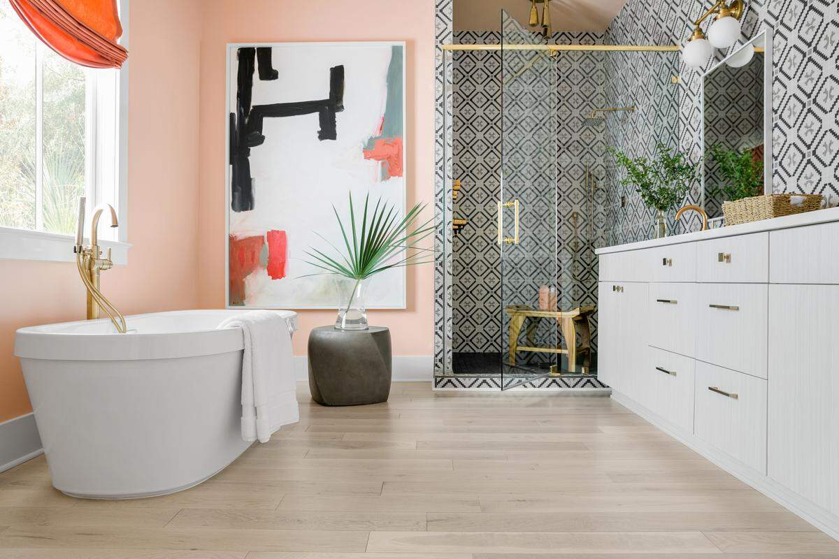 Master bathroom, HGTV Dream Home 2020 in Hilton Head, SC