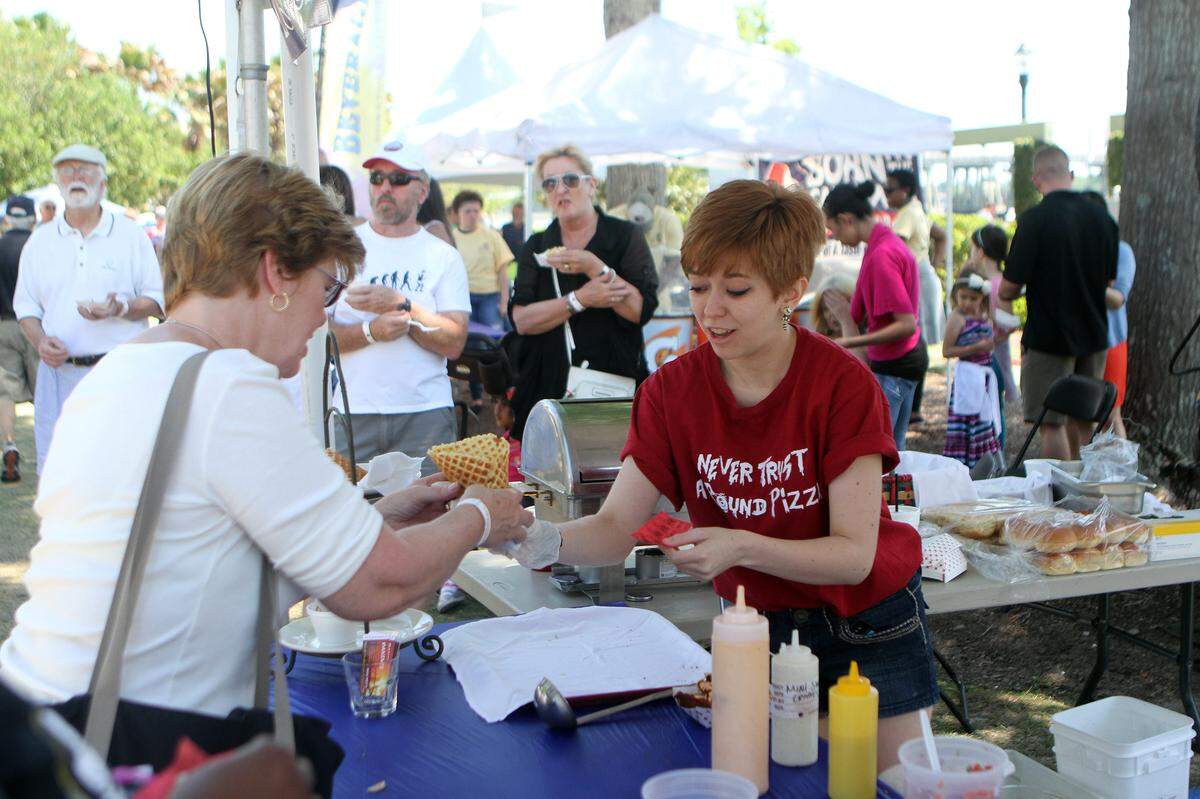 The second day of the 16th annual A Taste of Beaufort was held on Saturday, May 2 at Henry C. Chambers Waterfront Park in Beaufort.