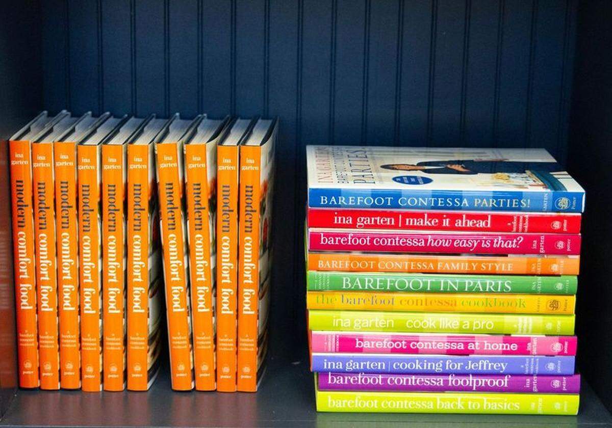Cassandra’s Kitchen has autographed copies of Ina Garten’s cookbooks.