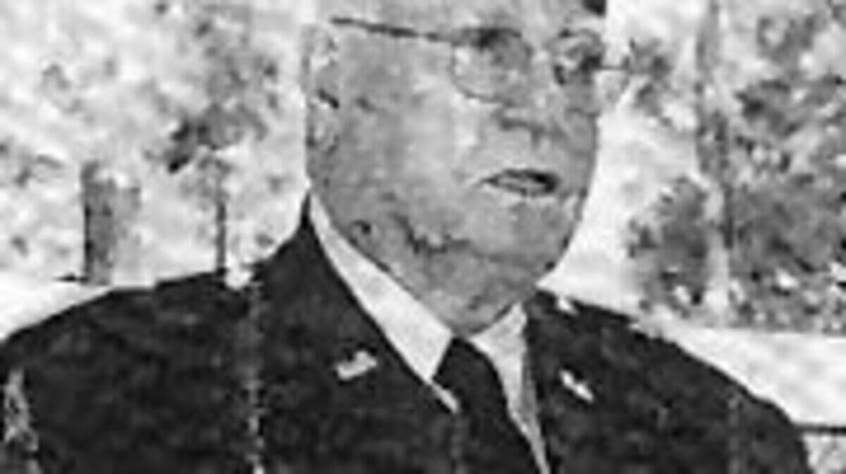 Retired Col. James Leach