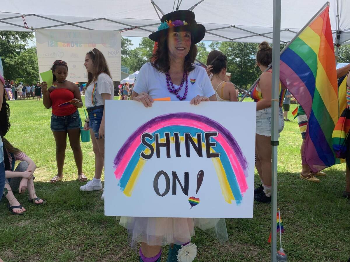 Terri Martin of Bluffton said, “All people have the right to shine.”