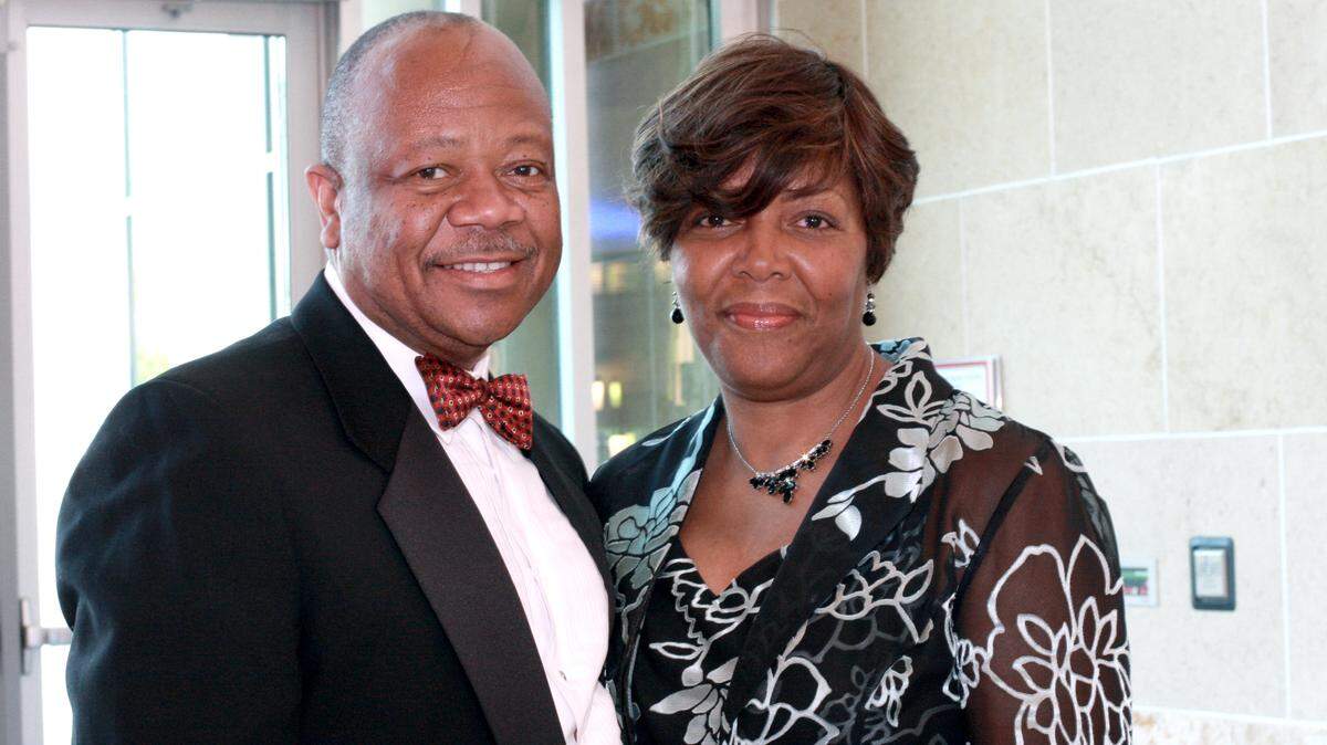 Incoming chancellor Al Panu, shown with his wife Judith in a submitted photo, mentions retention, forming a strategic plan, and finding money for scholarships among his priorities.