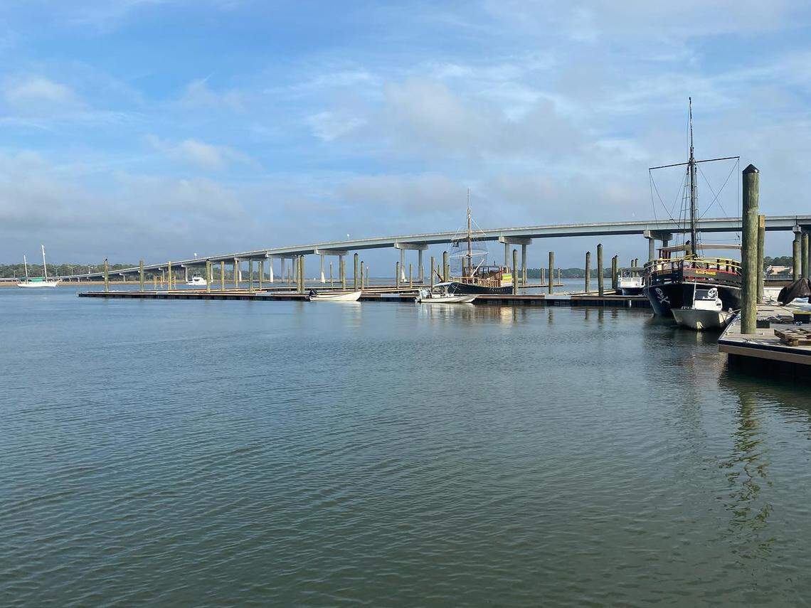 The first phase of the Palmetto Bay Marina on the south end of Hilton Head Island on Jan. 3, 2020.