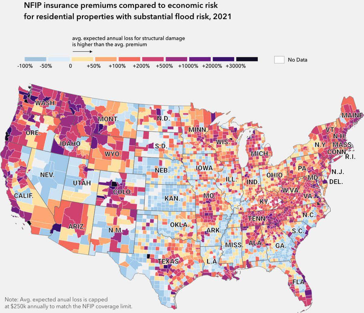 New data released this week by New York-based research group First Street Foundation suggests millions of homeowners nationwide, including in Beaufort County, could also face massive hikes in their premiums due to an overhaul of the nation’s flood insurance program.&nbsp;
