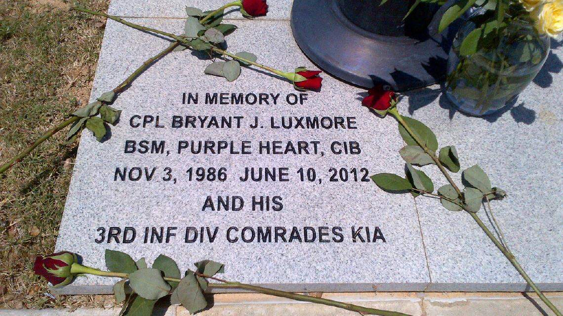 Never too late to place flowers at the foot of the fallen