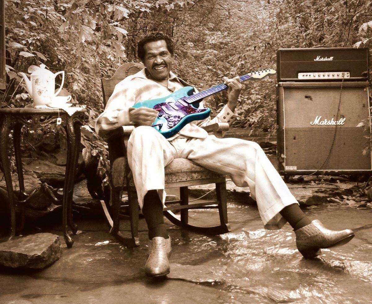 Legendary bluesman Bobby Rush plays at the Dollhouse, in Savannah, Oct. 31.