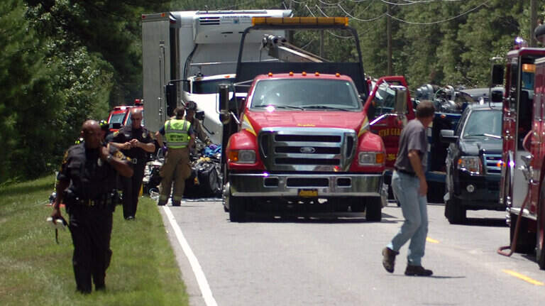 Photos show wrecks along Argent Boulevard