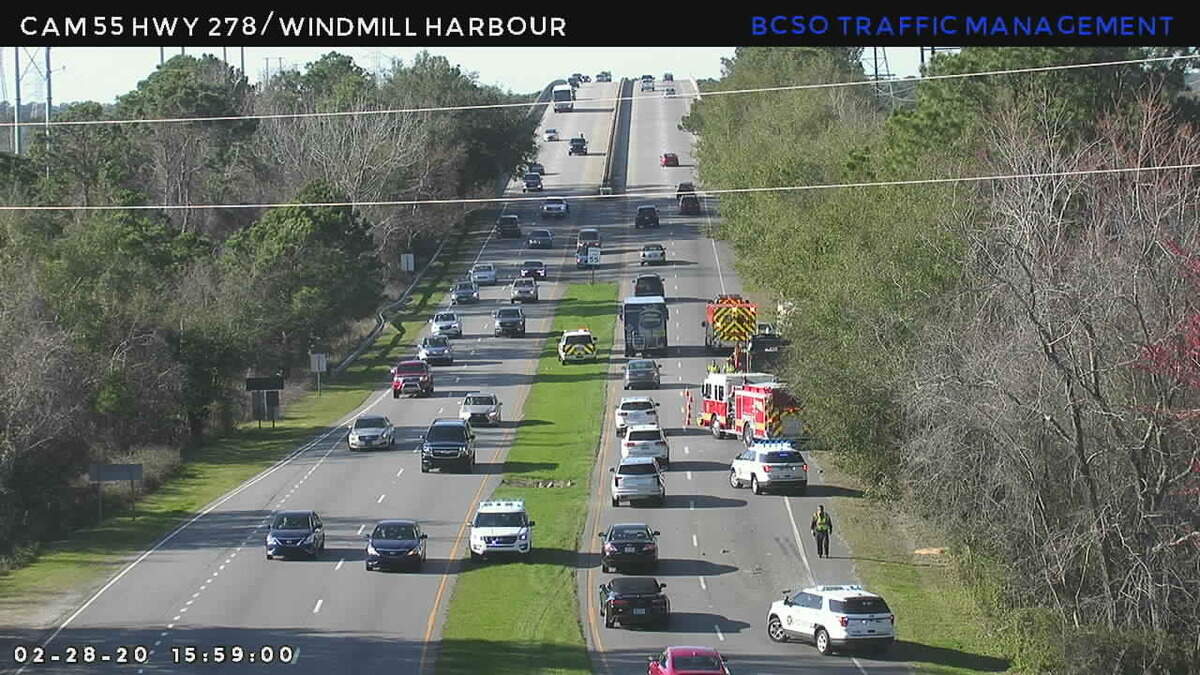 A crash at the base of the Hilton Head Island bridges was slowing traffic around 4 p.m. on Friday, Feb. 28, 2020.