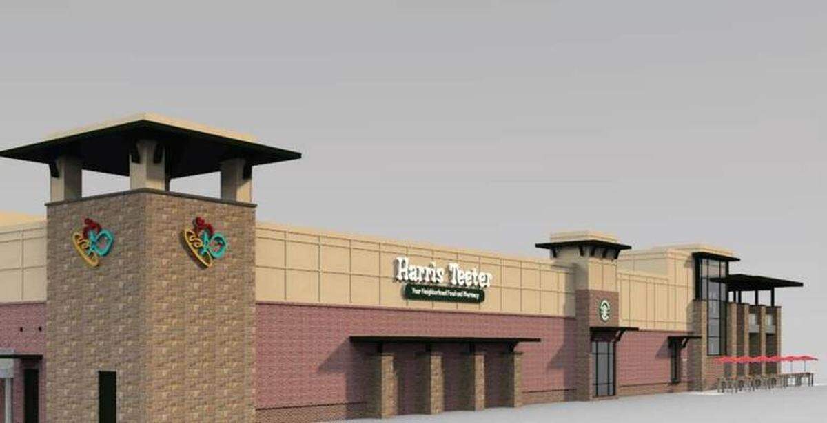 A rendering of a proposed Harris Teeter on Lady’s Island from 2016. The grocery chain has applied for a site work permit from the city of Beaufort.
